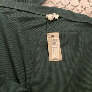 Flare leg Green pants 22w